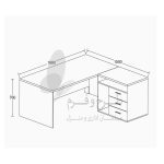 میز مدیریت مدل M620 طرح و فرم