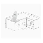 میز مدیریت مدل Paniz طرح و فرم